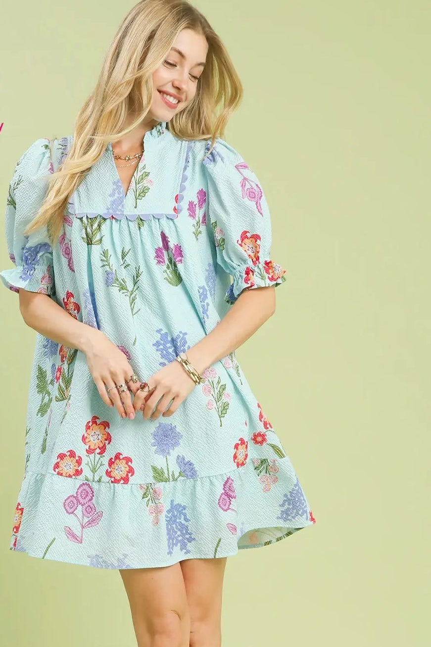 Mint to Bloom Dress