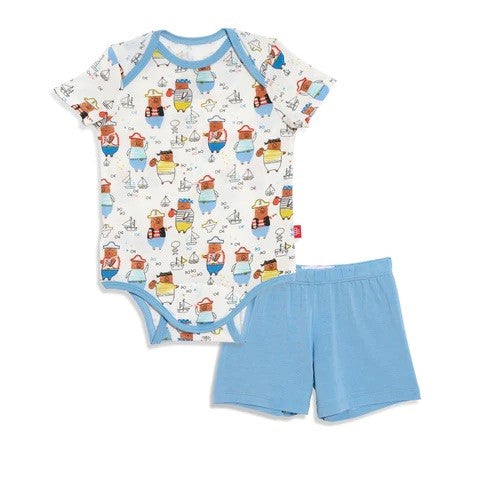 MM Pirates Looty Bodysuit & Shorts