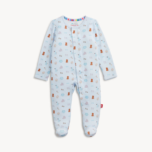 MM Nursery Nostalgia Blue Footie