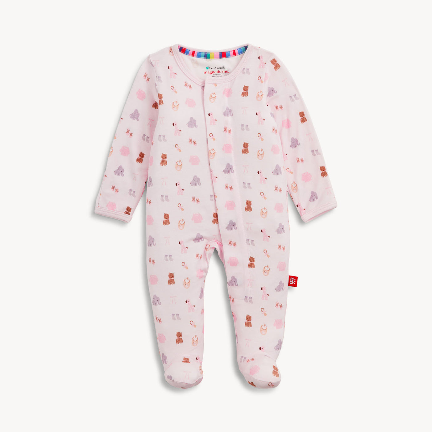 MM Nursery Nostalgia Pink Footie
