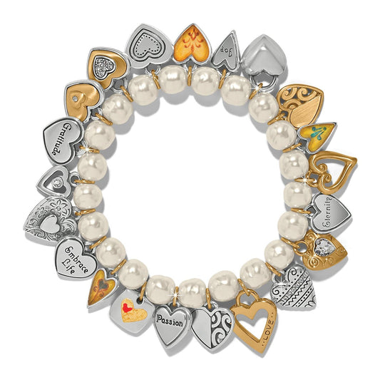 Brighton One Heart Stretch Bracelet  JF0426
