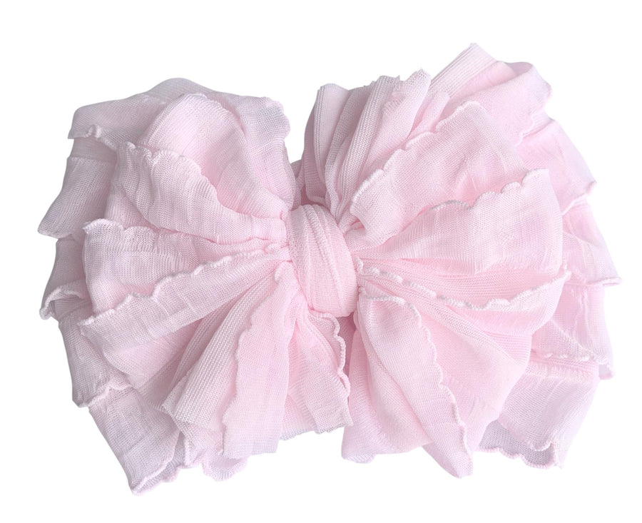 Rockin Royalty Ruffled Headband Bows