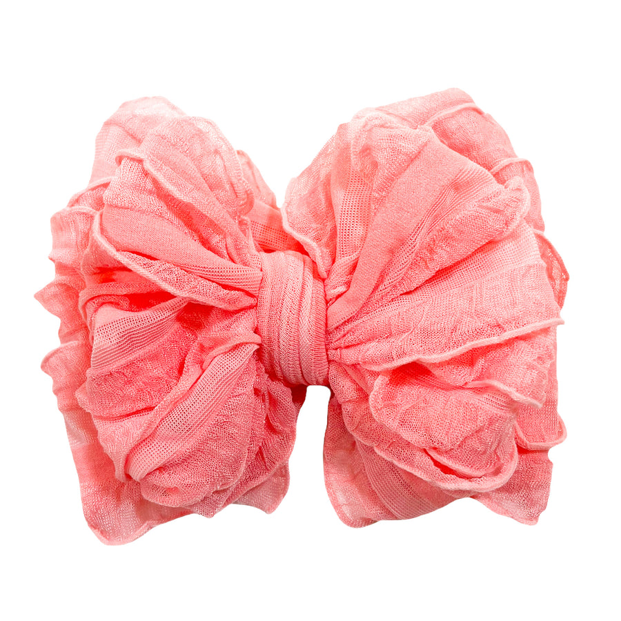 Rockin Royalty Ruffled Headband Bows