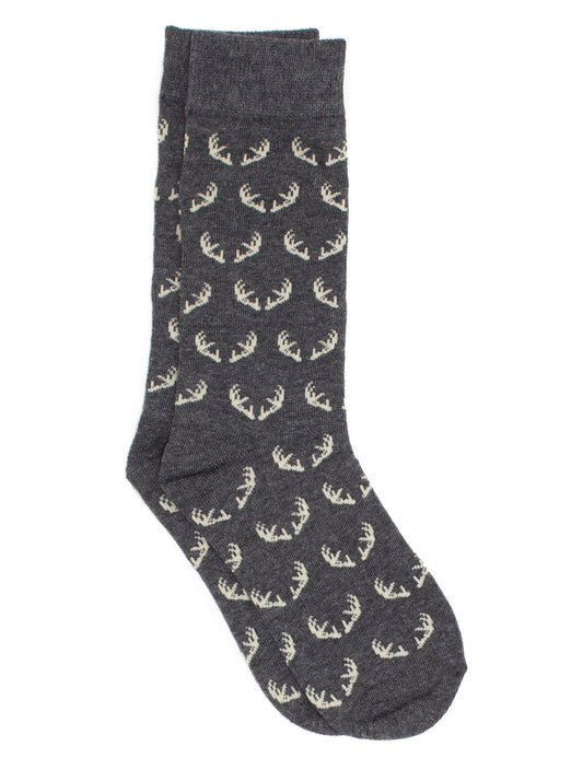 Properly Tied Antlers Socks