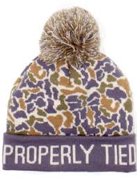 Properly Tied Boys Breck Beanie Field Camo