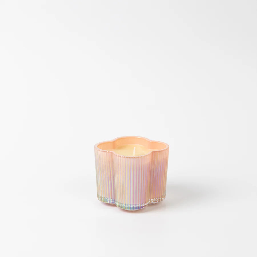 Sweet Grace Candle Iridescent Ribbed