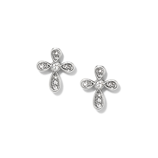 Brighton JA3211 Cross Earrings