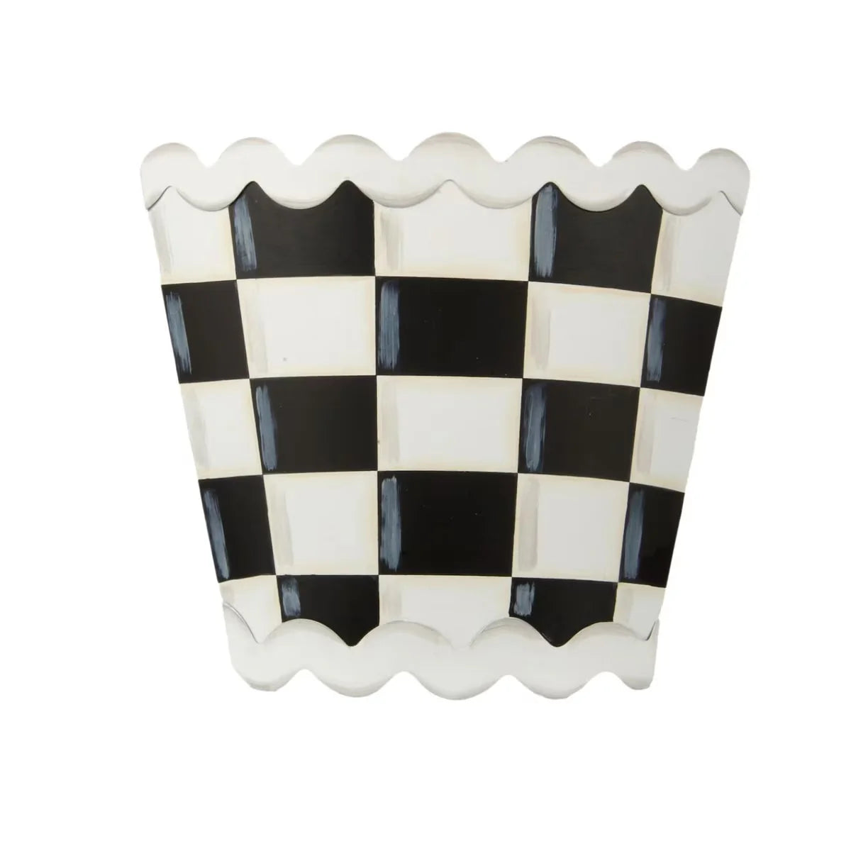 Black/White Ric Rac Pocket