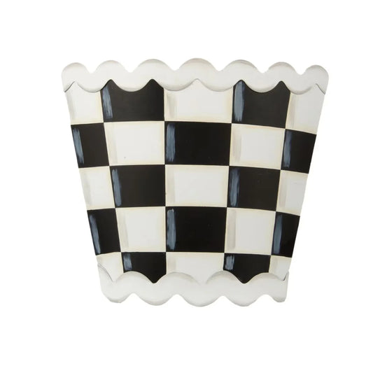 Black/White Ric Rac Pocket