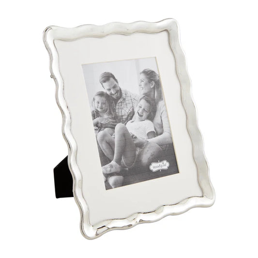 Mud Pie Large Wavy Metal Frame  #46900669