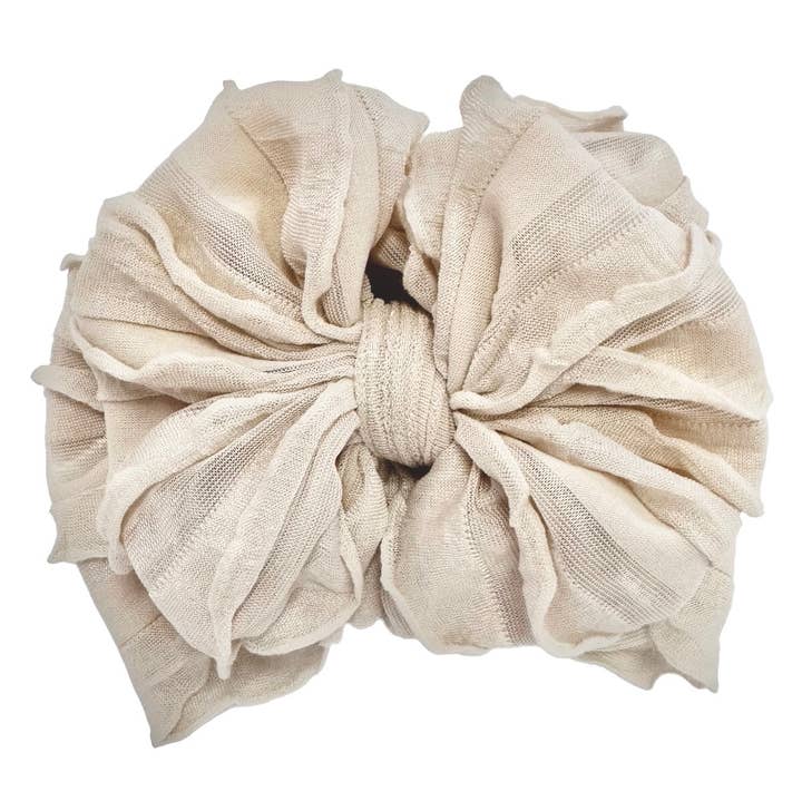 In Awe by Rockin Royalty Ruffled Headband Bows