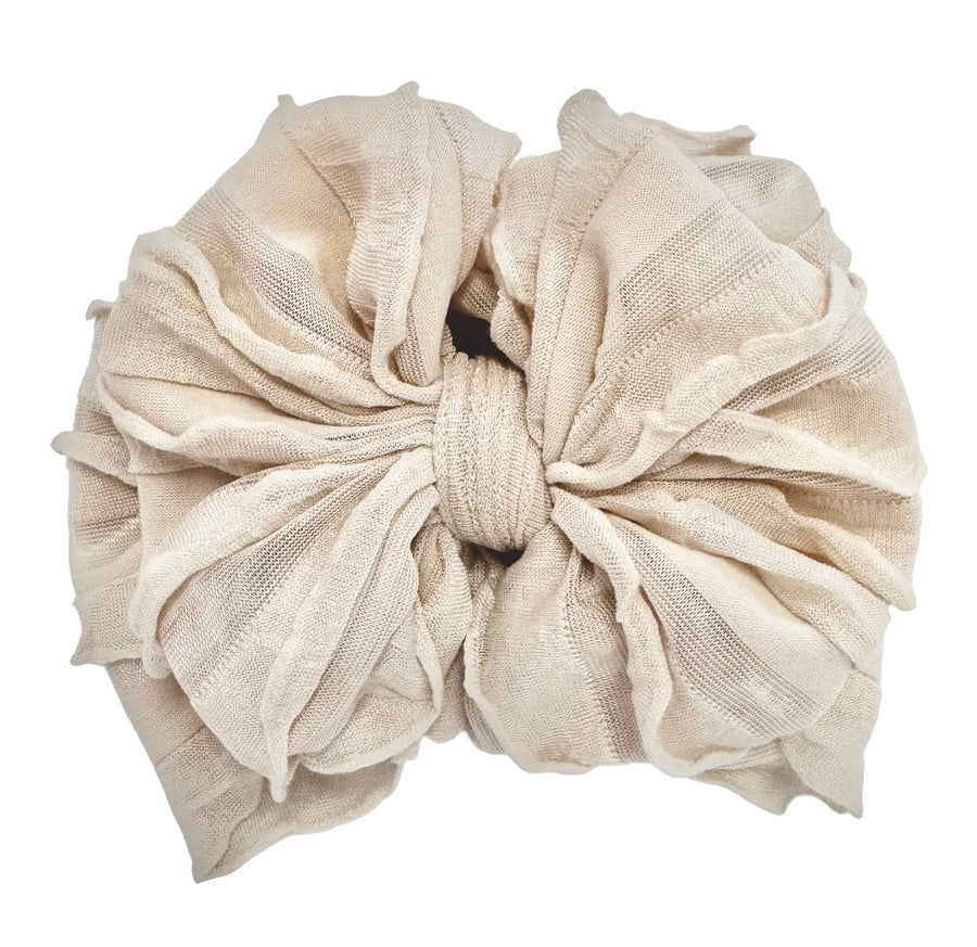 Rockin Royalty Ruffled Headband Bows