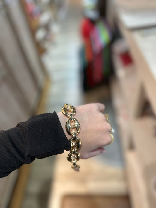 Semi Solid Puff Bracelet