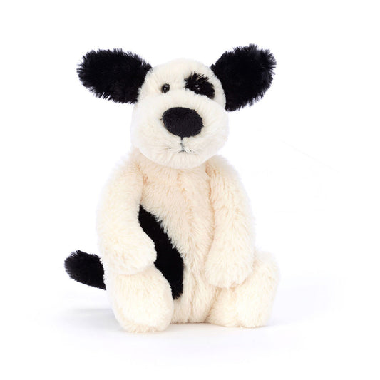 JC Bashful Rufferty Black and Cream Puppy (small)