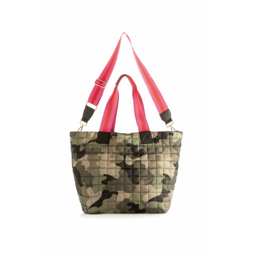 Shiraleah Ezra Camo Tote