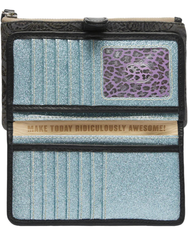 Consuela Slim Wallet, Steely