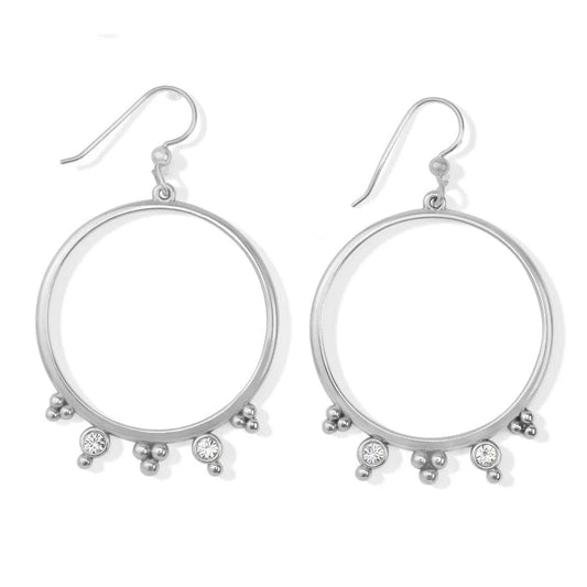 Brighton Twinkle Granulation Round French Wire Earrings JA8741