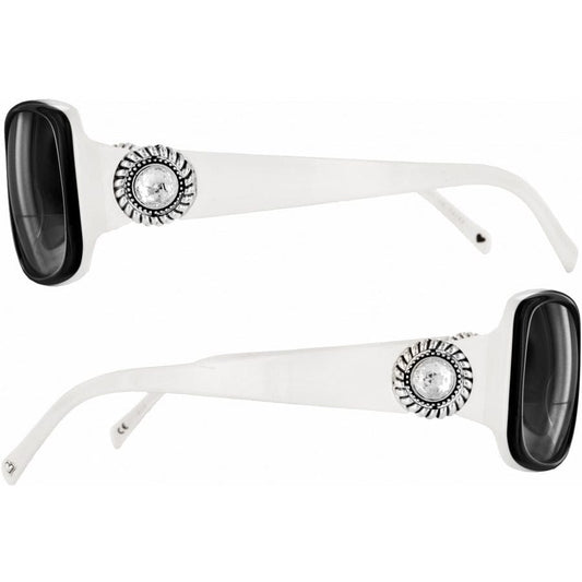 Brighton Black/White Sunglasses   A11671