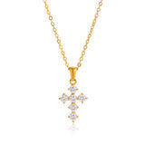 Mini Cross Necklace
