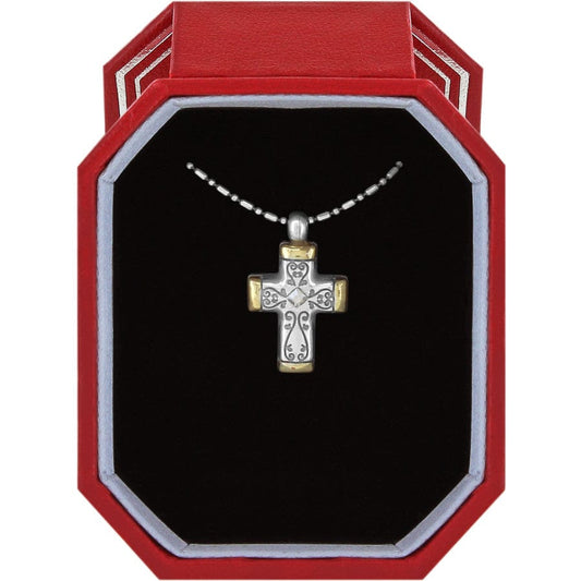 Brighton VNZIA Petite Cross Necklace (in box) JD1352