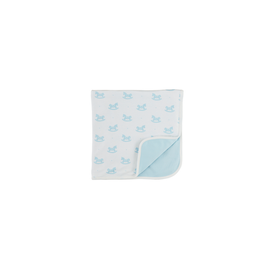 Mud Pie Rocking Horse Arrival Blanket
